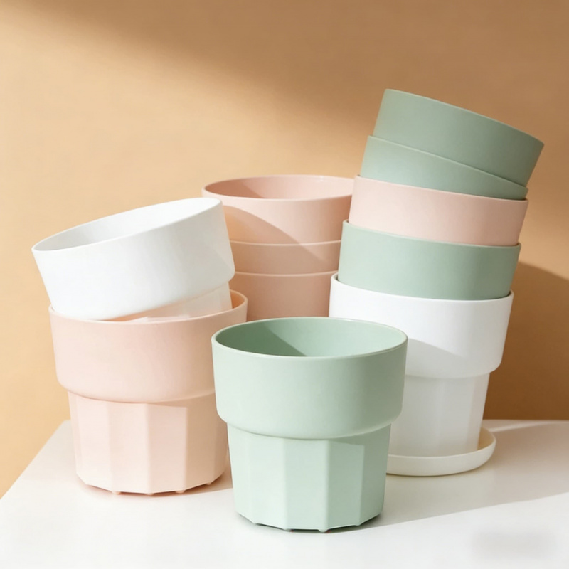 Aloe Vera Pot - กระถางต้นไม้เรซิ่นพลาสติกหนาพิเศษ ทนทานต่อการแตกหัก สไตล์นอร์ดิก สำหรับวางบนโต๊ะ ปลูกผักกาดหอม ไม้อวบน้ำ