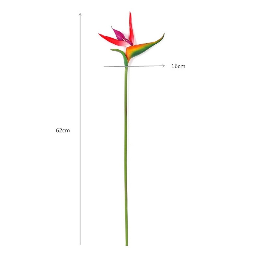 Bird Paradise Strelitzia - ดอกสตรีลิเซียปลอม ก้านยาว แบบใหม่ ให้สัมผัสเหมือนจริง สำหรับตกแต่งบ้าน ทำเองได้