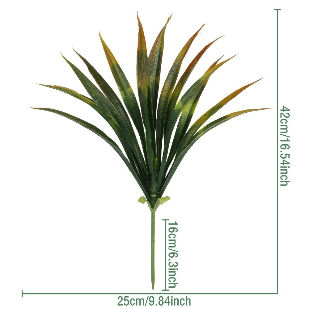 Dracaena Marginata - ใบกล้วยไม้ประดิษฐ์ขนาด 42 ซม. สมจริง สำหรับตกแต่ง DIY