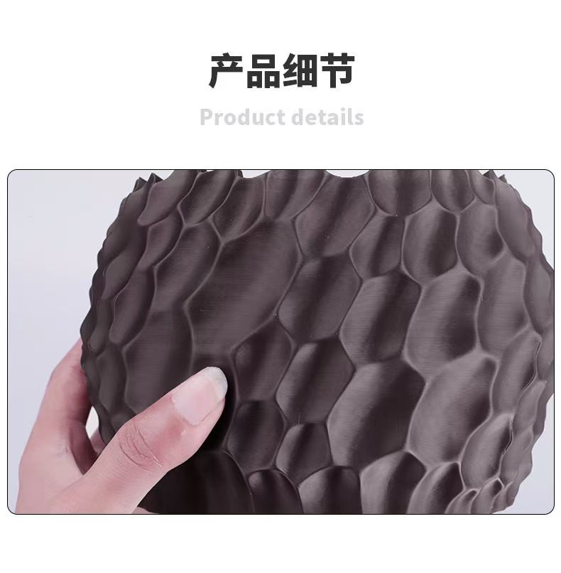กระถางดอกไม้พื้นผิวขรุขระ ขอบไ - Aloe Vera Pot บทวิจารณ์และราคา